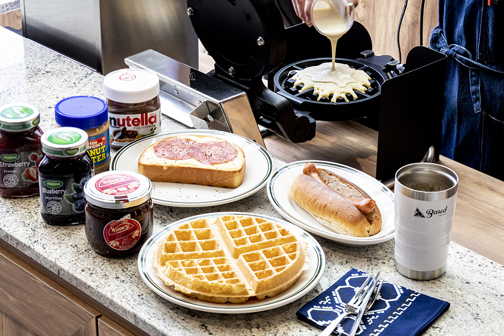 カスタムトッピングメニュー